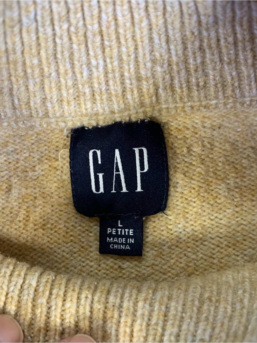 GAP Soft Neutral Knit Sweater - Picture 3 of 4